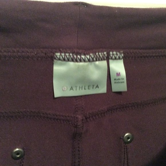 Athleta Pants M ‘wild raisin’ Betonna jegging - Picture 10 of 12